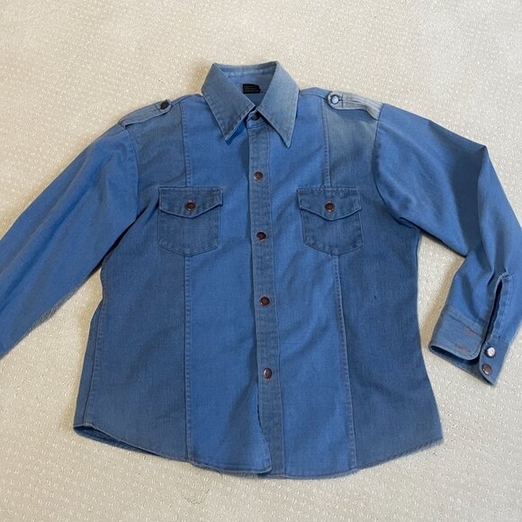 Grateful Dead Denim Shirt w hand sewn Embellishments - Sz XL - Picture 7 of 16